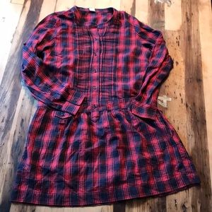 JCrew plaid dress 10